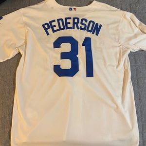 Joc Pederson Custom Los Angeles Dodgers jersey